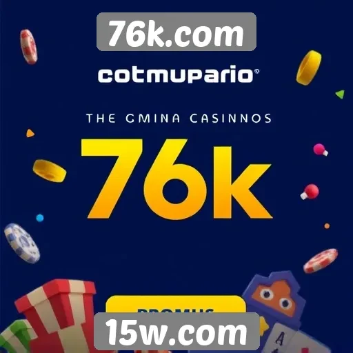 Promoções e bônus atraentes do site 76k.com